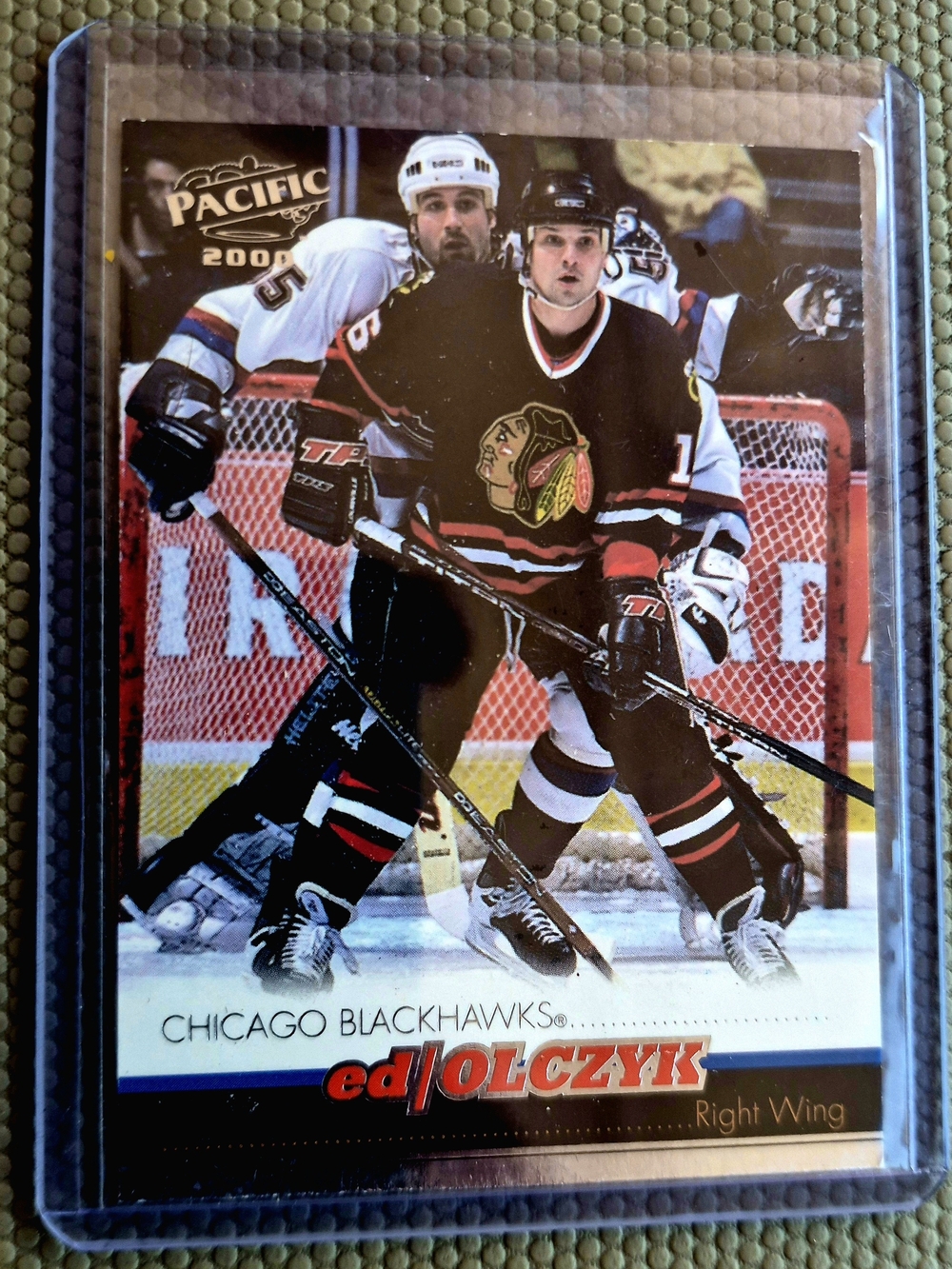 1999-00 Pacific Ed Olczyk #95 Chicago Blackhawks Hockey Card Raw Ungraded